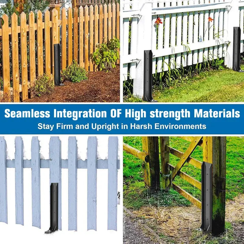 Heavy Duty Fence Post Repair Kit – Strong Support Solution for Damaged Fence Posts