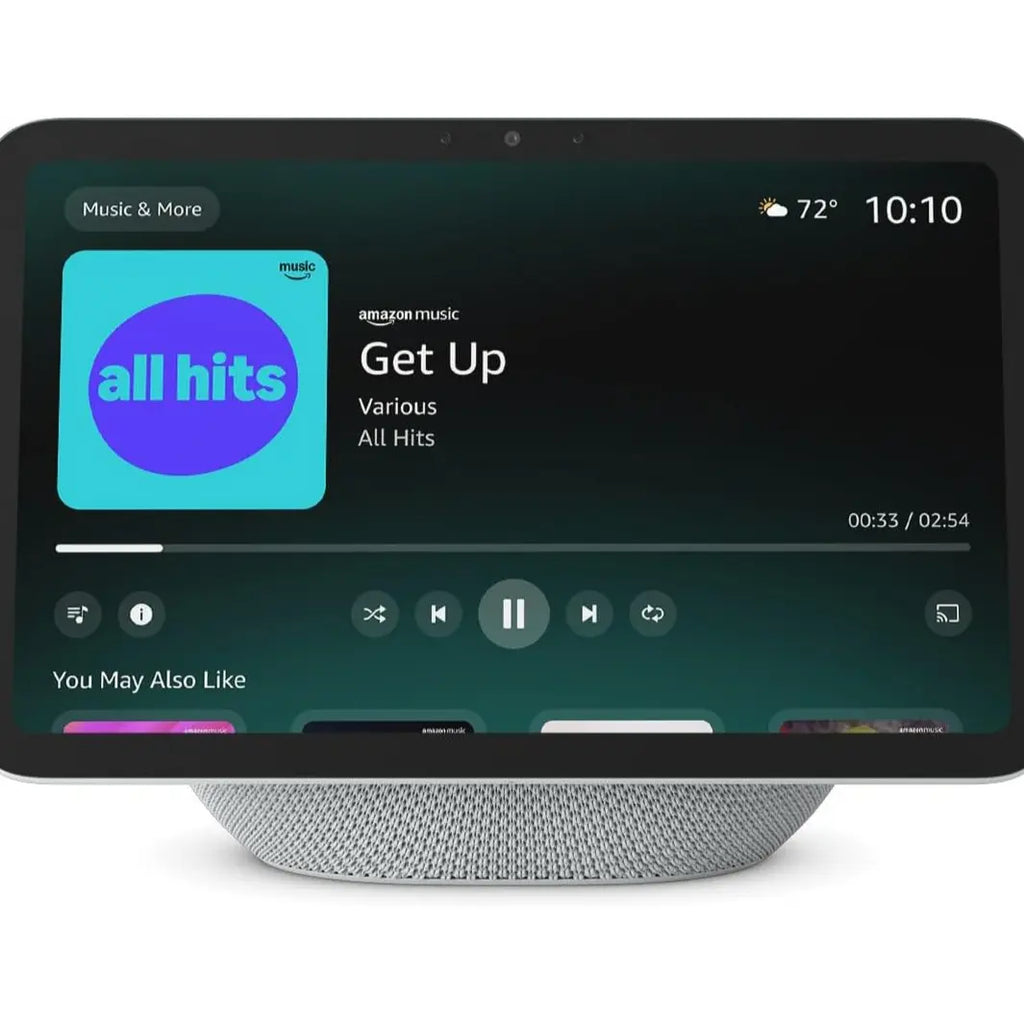 🔊 8" FHD Smart Display with Alexa Voice Assistant – Smart Home Hub & Entertainment Center