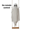 👻 5FT Hanging Halloween Ghost Decoration – Swinging Outdoor Yard Decor for Spooky Night Fun