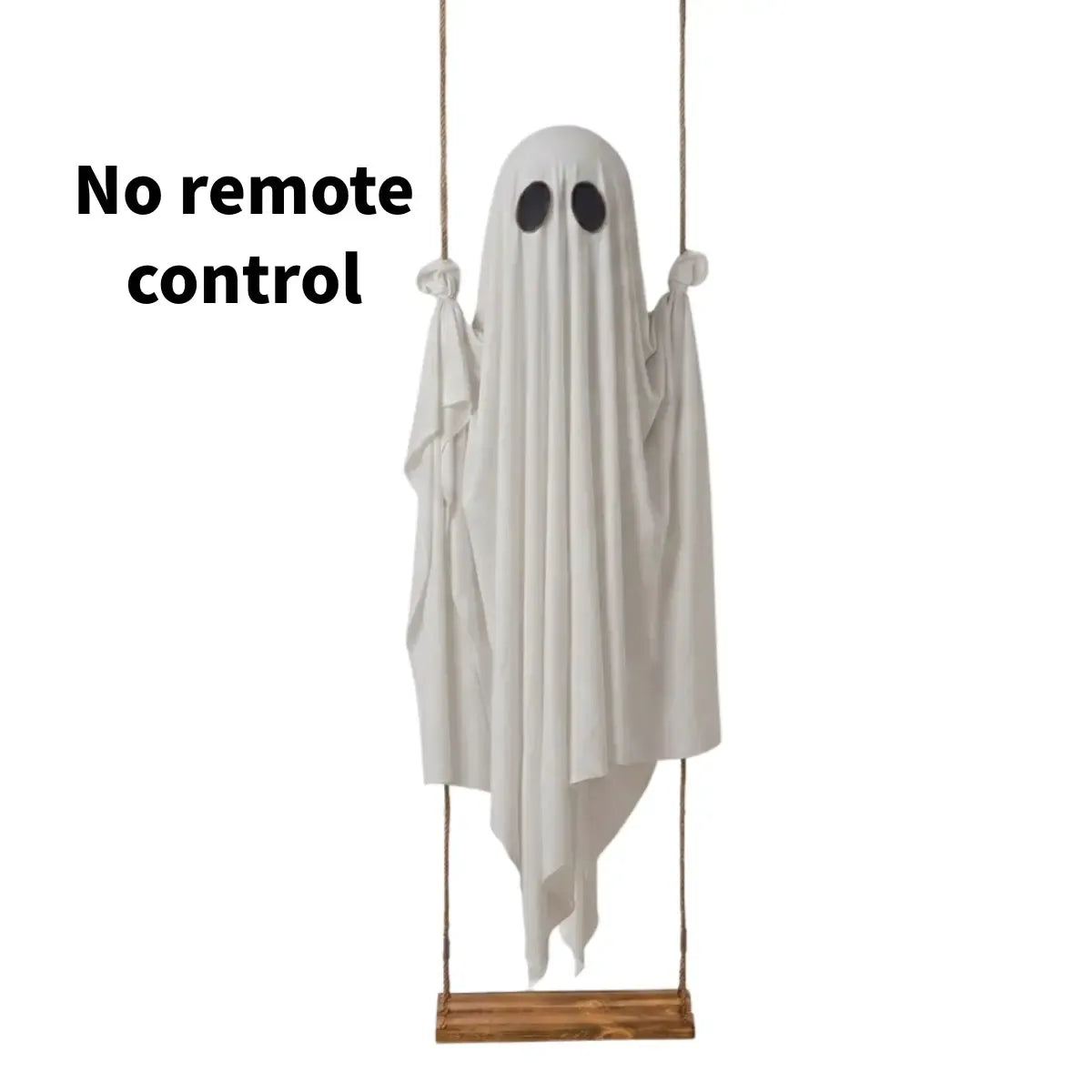 👻 5FT Hanging Halloween Ghost Decoration – Swinging Outdoor Yard Decor for Spooky Night Fun