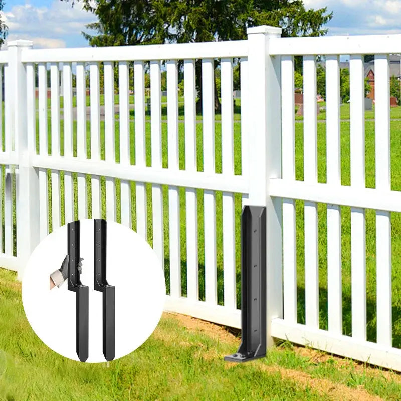 Heavy Duty Fence Post Repair Kit – Strong Support Solution for Damaged Fence Posts