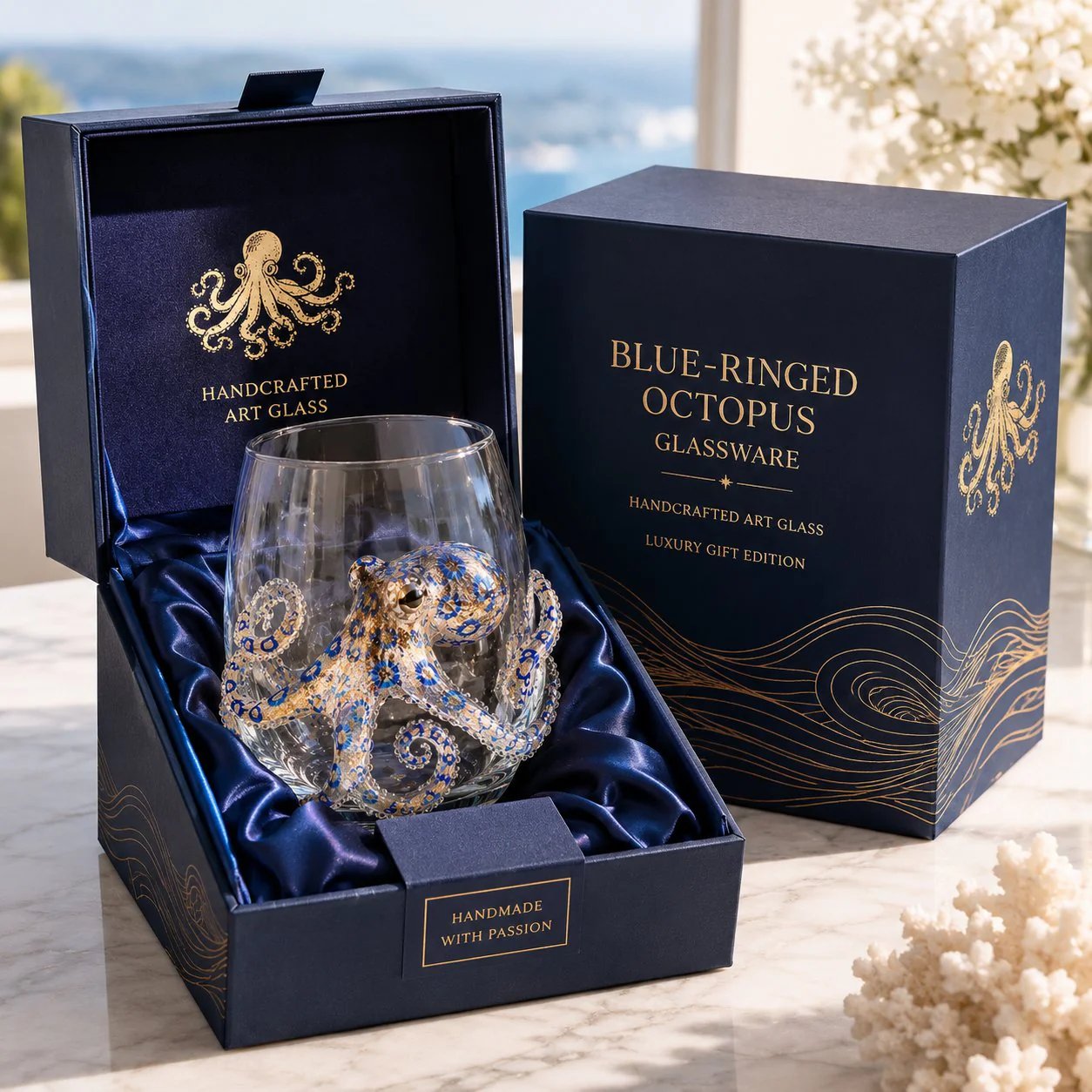 🐳 3D Ocean Glass Cups – Stunning Marine Animal Designs That Bring Summer Vibes to Every Drink