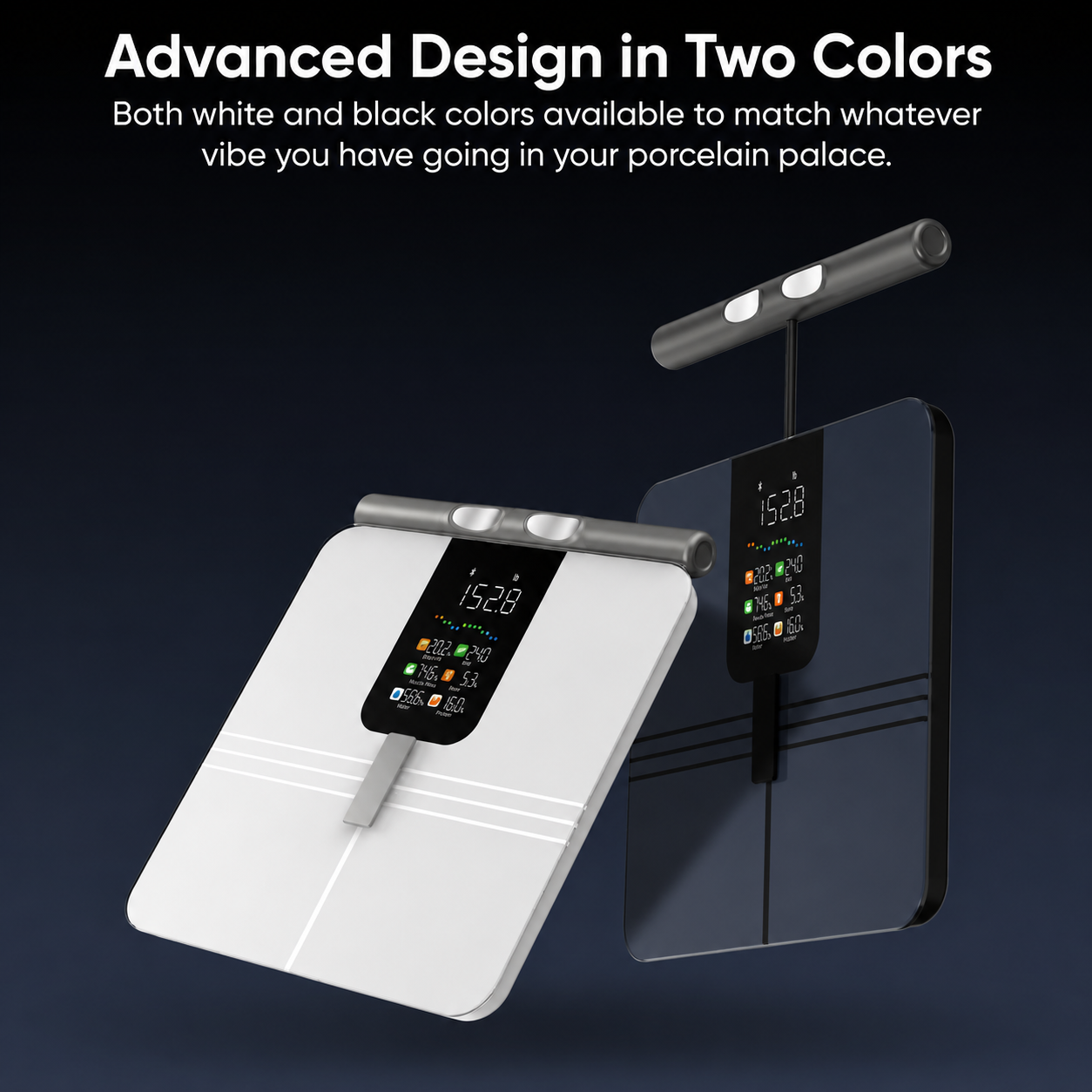 ⚖️ Bluetooth Smart Body Composition Scale – Advanced Health Tracking with Full Body Analysis