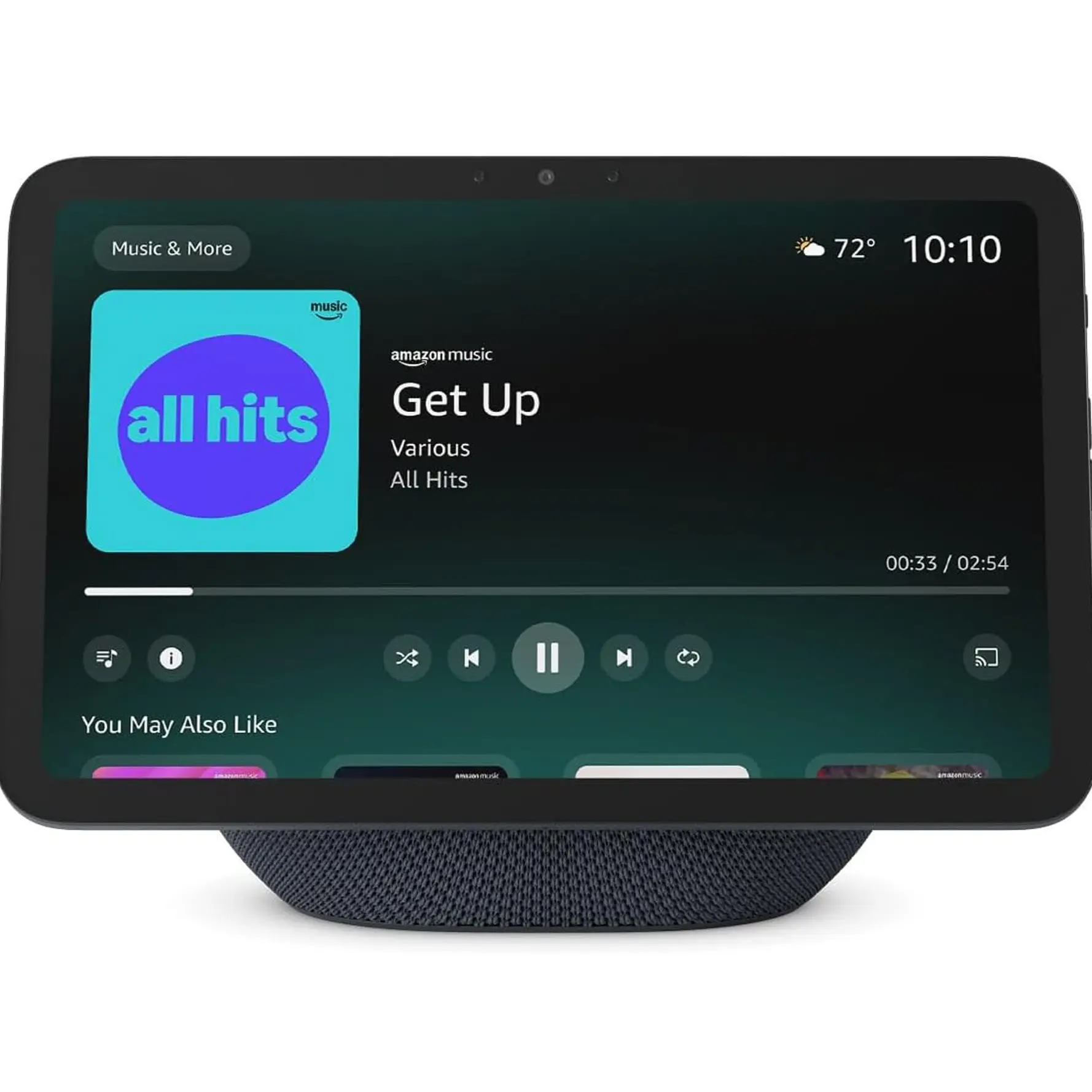 🔊 8" FHD Smart Display with Alexa Voice Assistant – Smart Home Hub & Entertainment Center