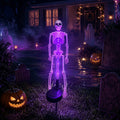 💀 Solar Powered Skeleton Yard Stake – Halloween Outdoor Garden Decoration with Creepy Glow Effect