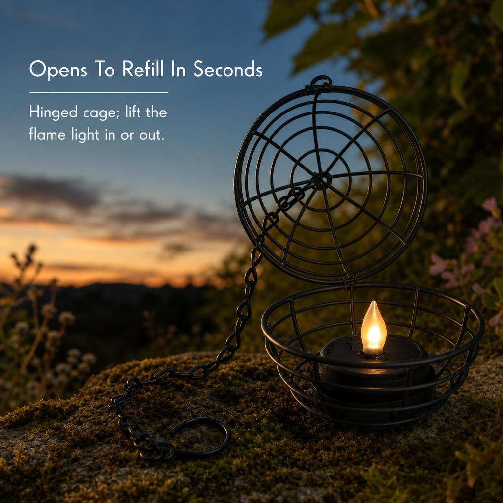 🌙  Solar Garden Lanterns – Beautiful Night Lighting Without Wires or Electricity