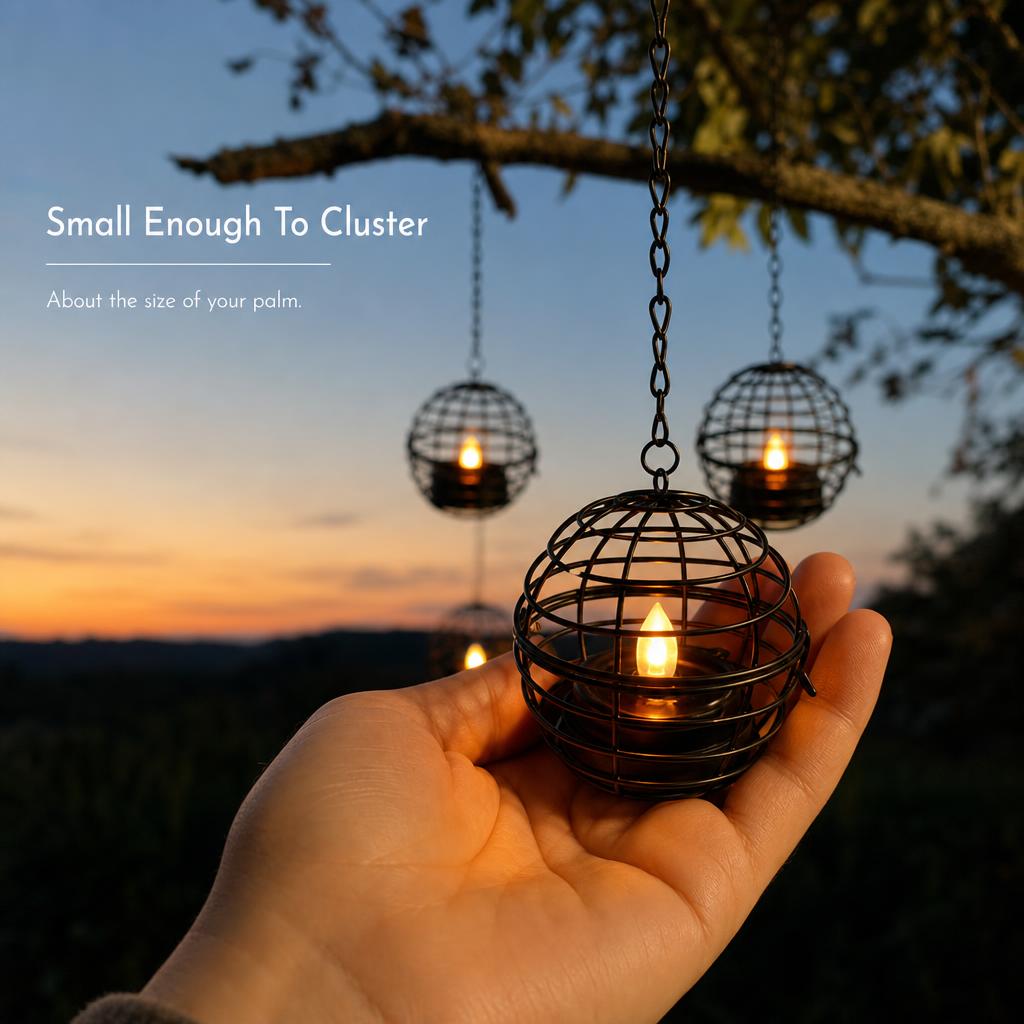 🌙  Solar Garden Lanterns – Beautiful Night Lighting Without Wires or Electricity