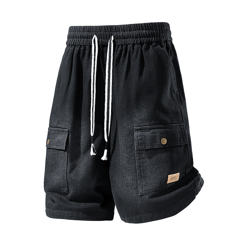 🩳 🔥 -50% Aujourd’hui ! Short Cargo en Jean Homme – Style Urbain, Confort Premium & Poches Fonctionnelles ✨
